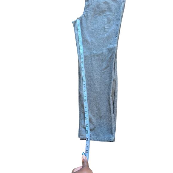 Talbots Lexington Pants Gray Office Work Career Business Skinny Leg Size 14 - Picture 14 of 14
